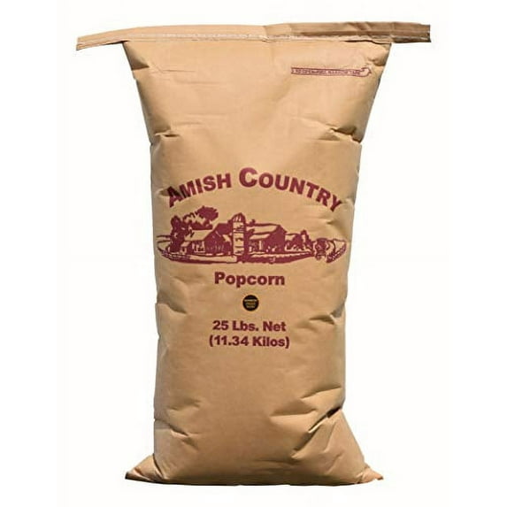 Amish Country Popcorn | 25 lb Bag | Rainbow Popcorn Kernels | Old Fashioned, Non-GMO and Gluten Free (Rainbow - 25 lb Bag)
