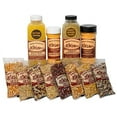 Amish Country Popcorn 84 Ounce Variety Gift Set with Buttery Topping, Sweet Caramel Glaze