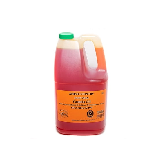 Amish Country Popcorn | Butter Flavored Canola Oil - 1 Gallon