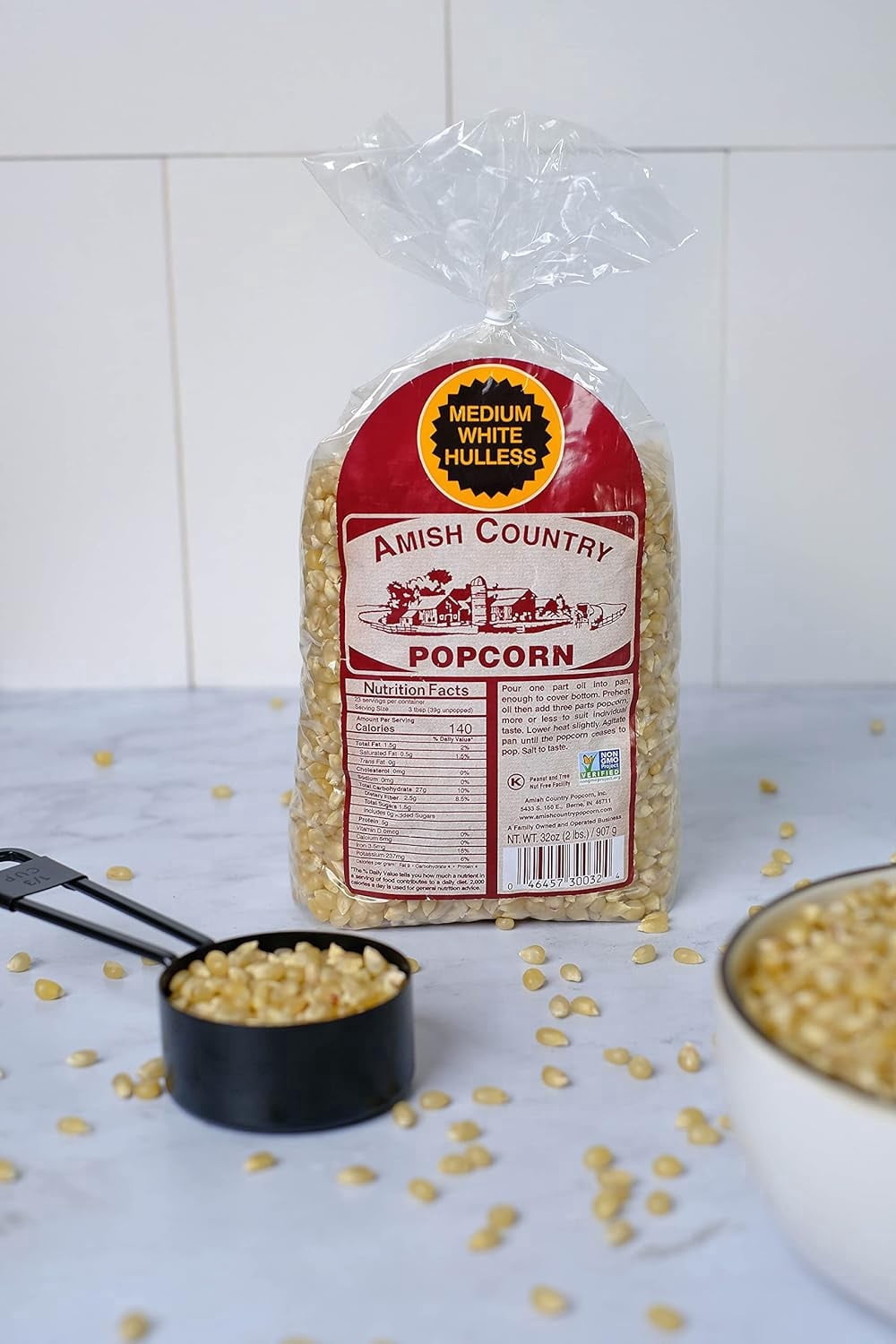 Popcorn GJ Warez 12㌅シングルレコード Amish-Country-Popcorn-Medium-