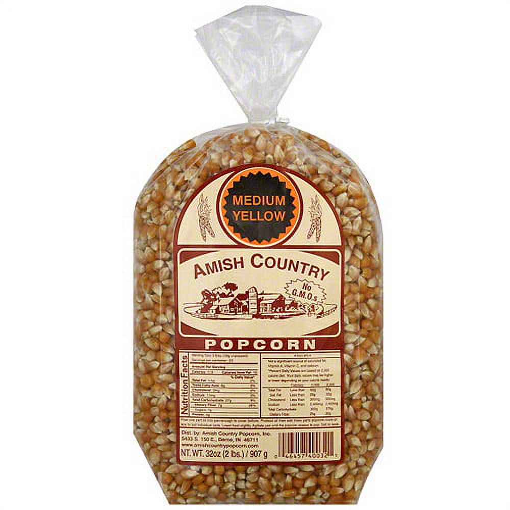 Amish Country Popcorn Medium Yellow Popcorn, 32 oz (Pack of 8) - image 1 of 1