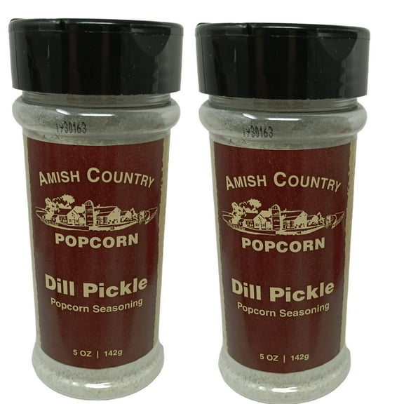 Amish Country Popcorn Seasoning Dill Pickle 2 Pack 4.75 oz. Each
