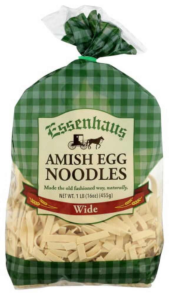 Amish Egg Noodles Wide 16 Oz 1 Pack