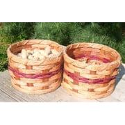 Amish Handmade Home and Garden Peanut Basket