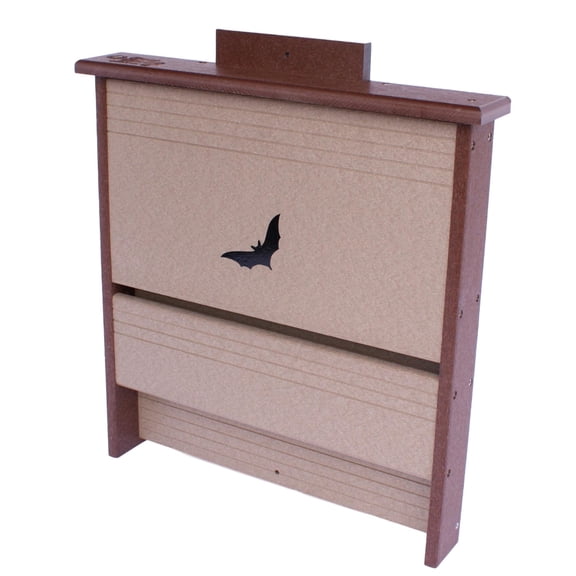 Amish-Made 20 Colony Bat House, Eco-Friendly Poly Lumber