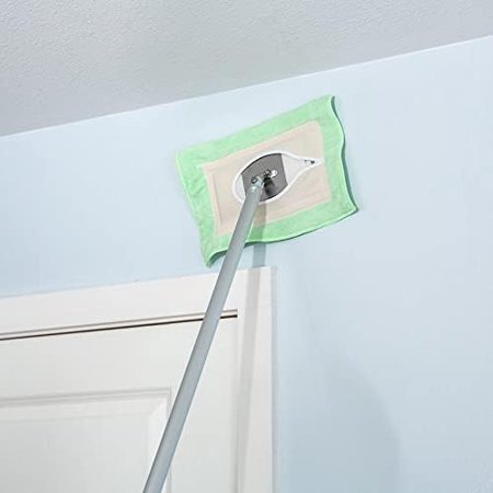 Amish-Made Cleaning with Removable Microfiber Extends 8 Feet