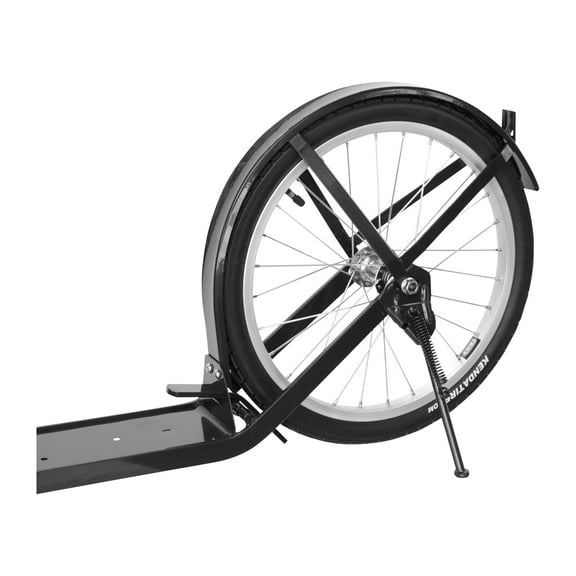 Amish-Made Deluxe Kick Scooter Bike - Model 1660 - Big Kid Size Kickstand Included, Maroon