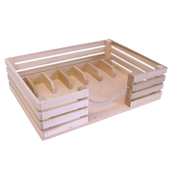 Amish-Made Toy Wooden Mini Stockyard