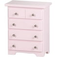 thumbnail image 1 of Amish-Made Wooden Rebekah's Collection Doll Chest of Drawers Pink, 1 of 1