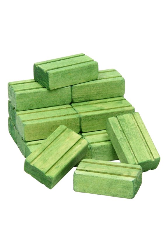 Amish-Made Wooden Toy Hay Bales 16 Bales