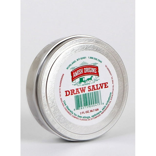 Amish Origins Draw Salve 2 oz