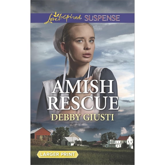Pre-Owned Amish Protectors: Amish Rescue (Paperback)(Large Print)