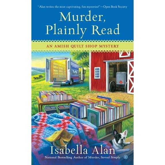 Amish Quilt Shop Mystery: Murder, Plainly Read (Series #4) (Paperback)