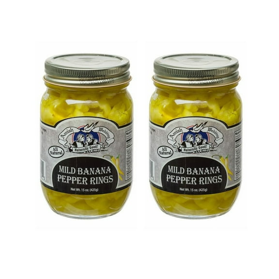 Amish Wedding Mild Banana Peppers (2 Jars)