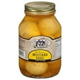 Amish Wedding Natural Pickled Mustard Eggs, 32 oz jar