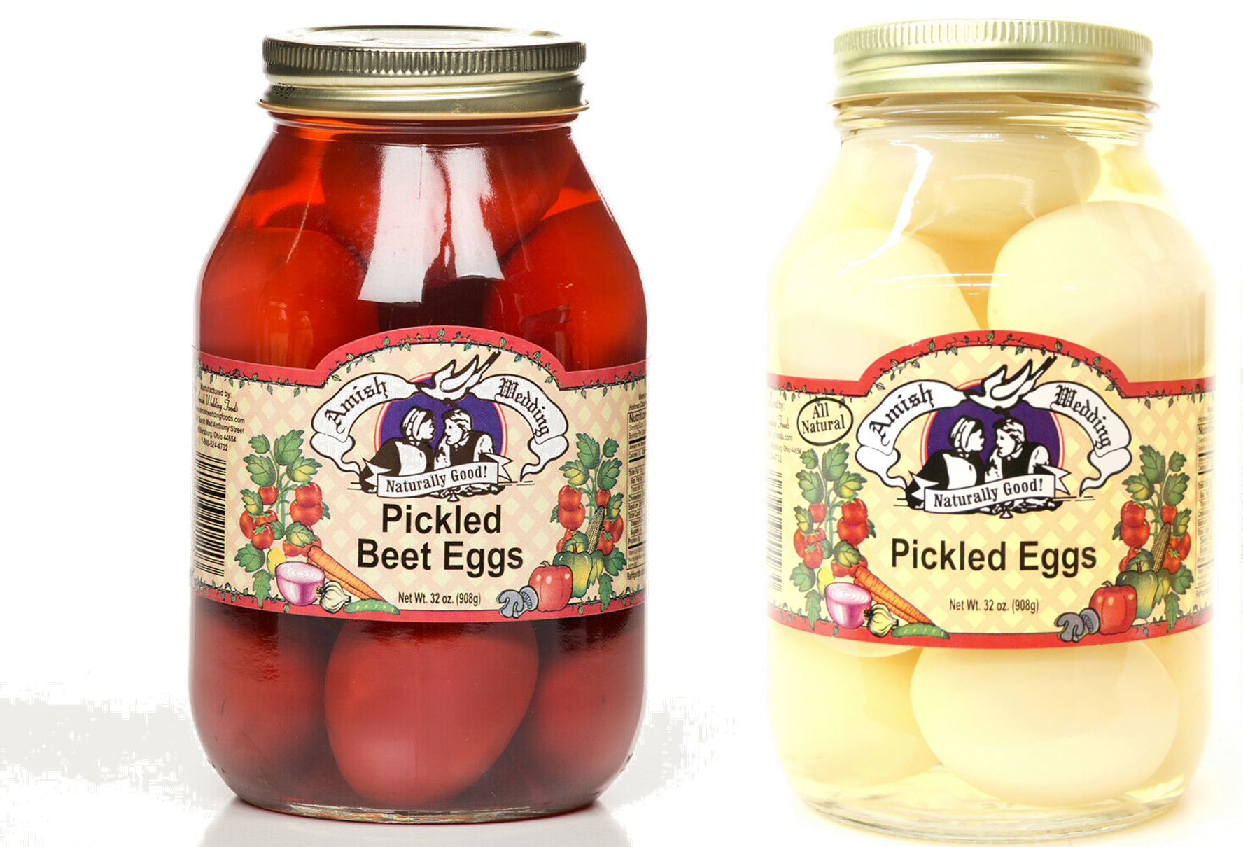 Pork King Good Salt and Vinegar Pickled Eggs 16oz jar – Stateside Crafts