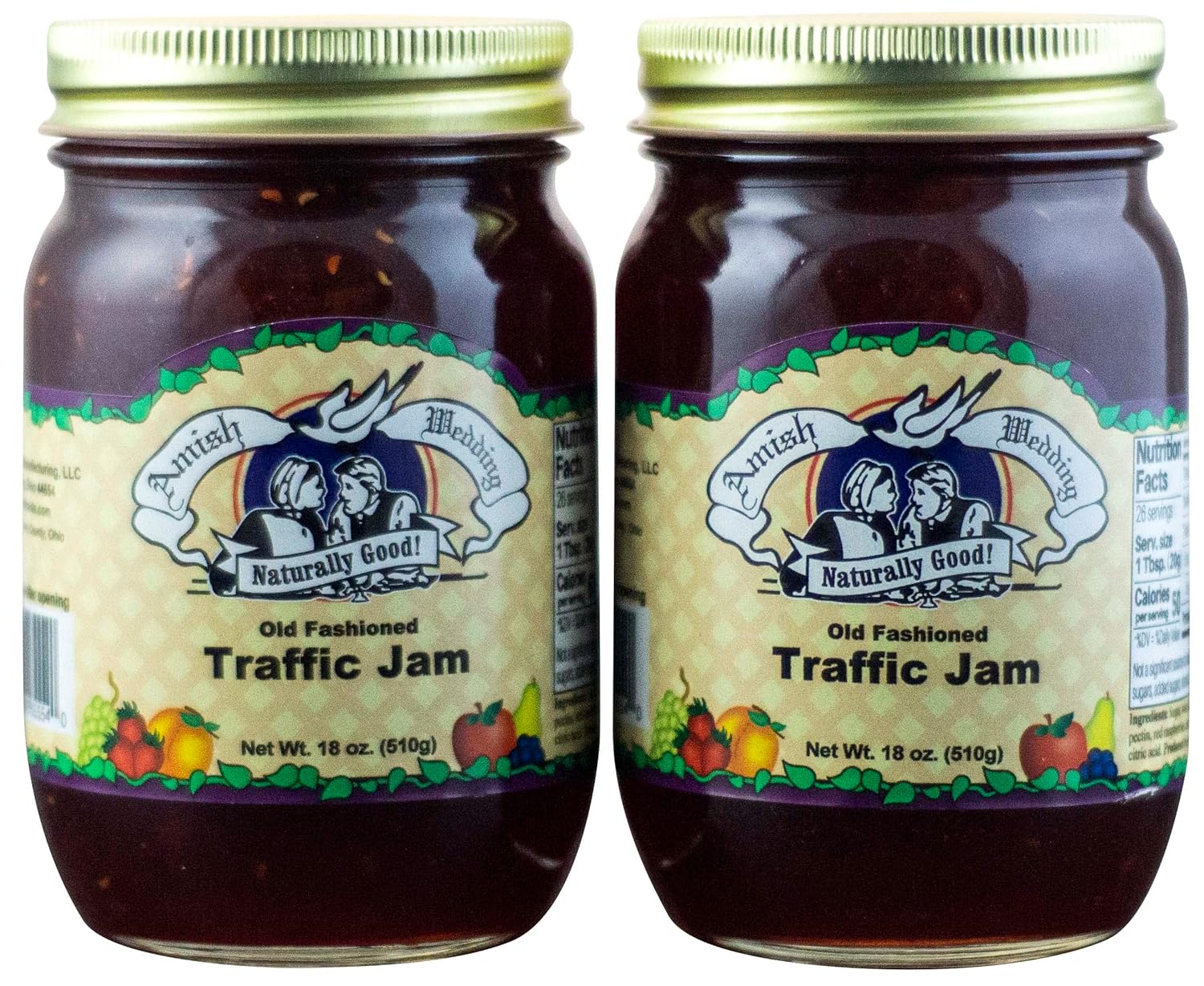 Amish Wedding Traffic Jam 18oz (Pack of 2)