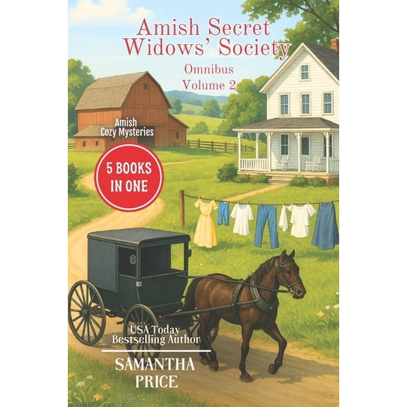 Amish Widow Mysteries Boxed Set Amish Cozy Mysteries: 5 Books-in-1: Amish Undercover, Amish Breaking Point, Plain Murder, Plain Wrong, That Which Was Lo, Book 2, (Paperback)