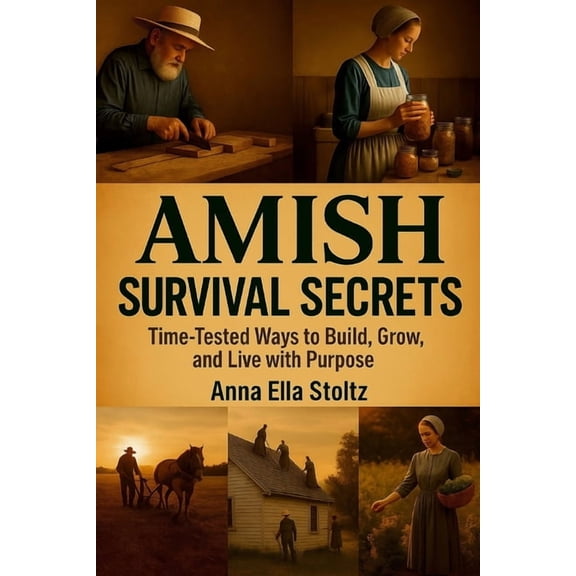 Amish survival secrets: Time-Tested Ways to Build, Grow, and Live with Purpose, (Paperback)