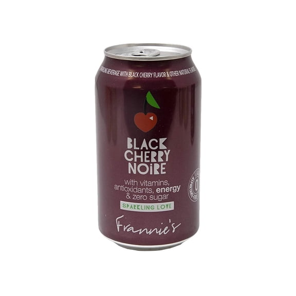 AmishTastes Frannies Sparkling Black Cherry Noire, Protected With High-Density Foam, 12 Oz. Case of 24