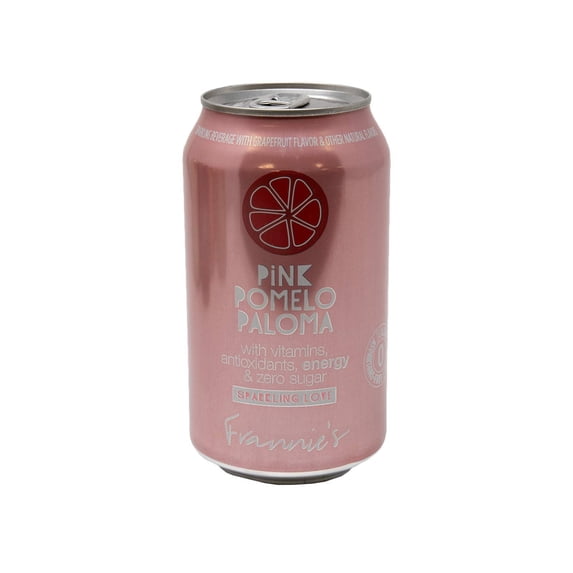 AmishTastes Frannies Sparkling Pink Pomelo Paloma, Protected With High-Density Foam, 12 Oz. 12 Ounce Case of 24