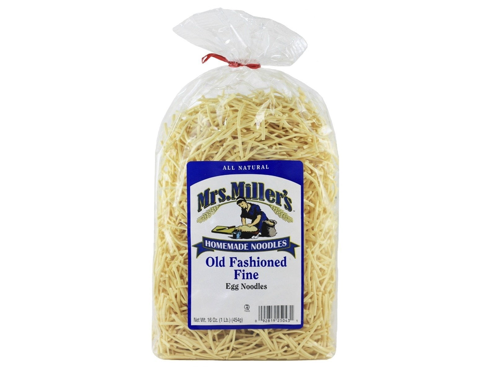 AmishTastes Mrs. Miller's Egg Noodles 64 Oz. Variety Box Fine, Medium, Wide, Pot-Pie