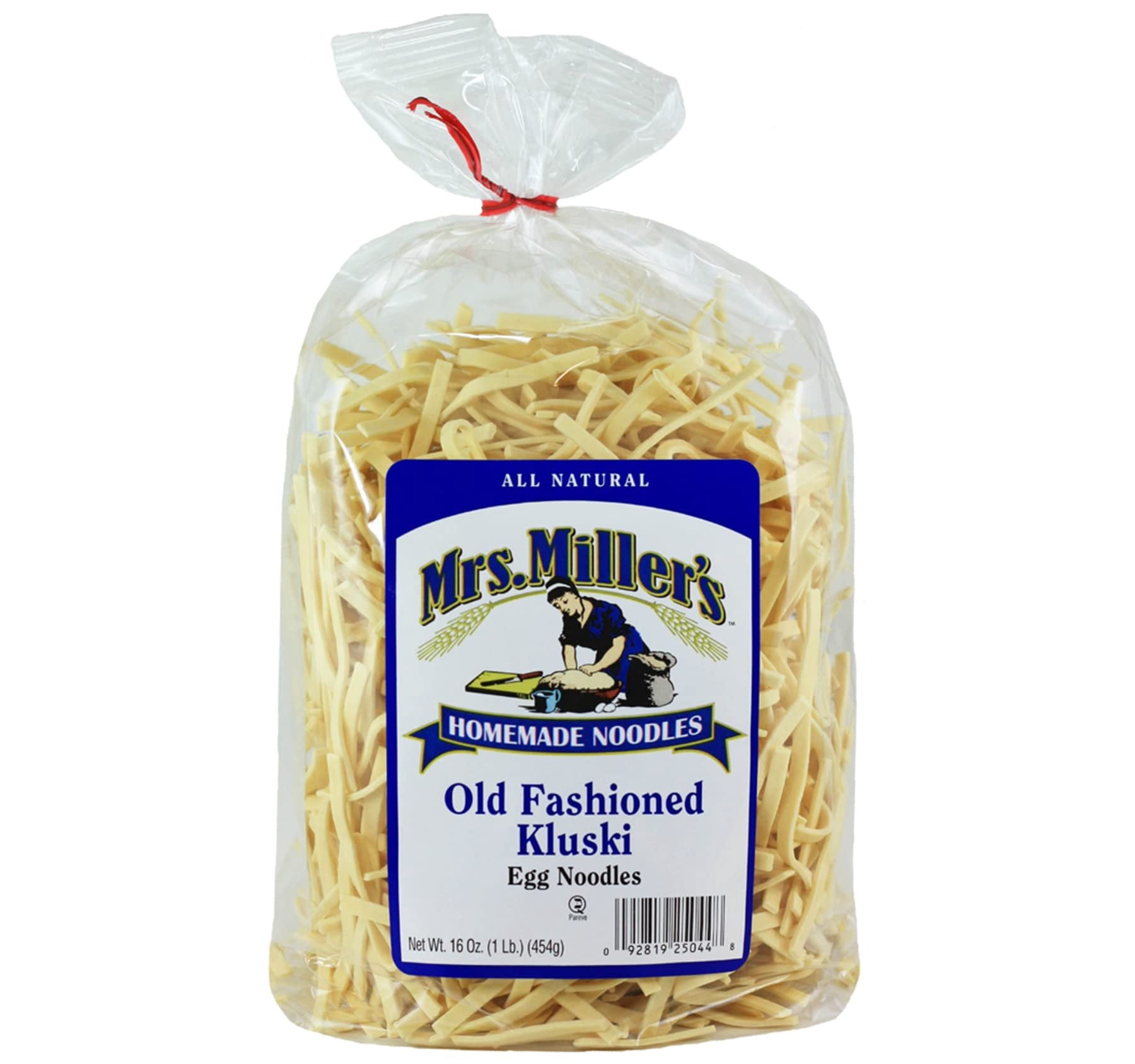 AmishTastes Mrs. Miller's Old-Fashioned, Homemade Kluski Noodles, 16 Oz. Pack of 4