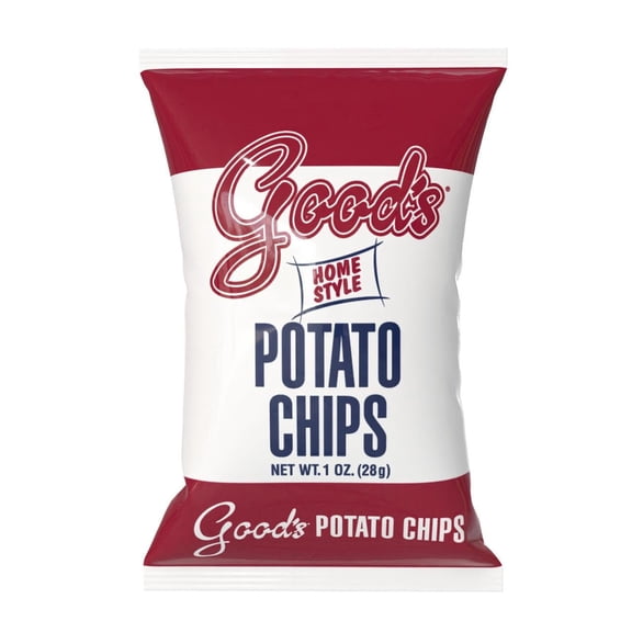 AmishTastes PA Dutch Good's Variety Pack Blue and Red Bulk Box Homestyle Potato Chips For Parties and Classrooms, 1 Oz. Pack of 12