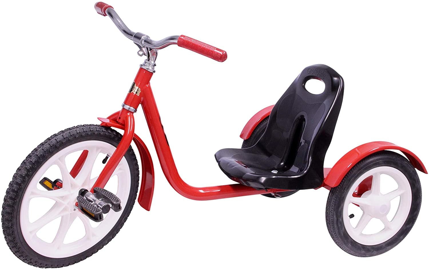 AmishToyBox Groffdale Chopper Deluxe Kid s Trike Red Walmart