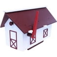 thumbnail image 1 of AmishToyBox.com, Large, Poly Lumber Barn Style Mailbox, Post Mount, 1 of 1