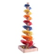 thumbnail image 1 of AmishToyBox.com Marble Tree Wooden Toy - CPSIA-Approved Child-Safe Finish - Pack of Marbles Included Circus Splash, 1 of 2