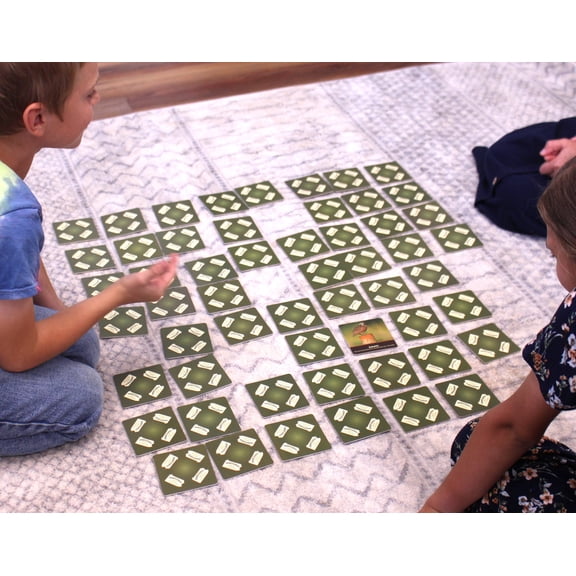 100 Piece Memory Card Game, Pennsylvania's Wildlife in Large Card Pictures, 50 Matching Sets, Amish-Made