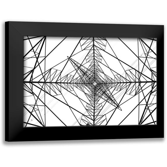 Amisi, Andrei 24x17 Black Modern Framed Museum Art Print Titled - Menara Sutet