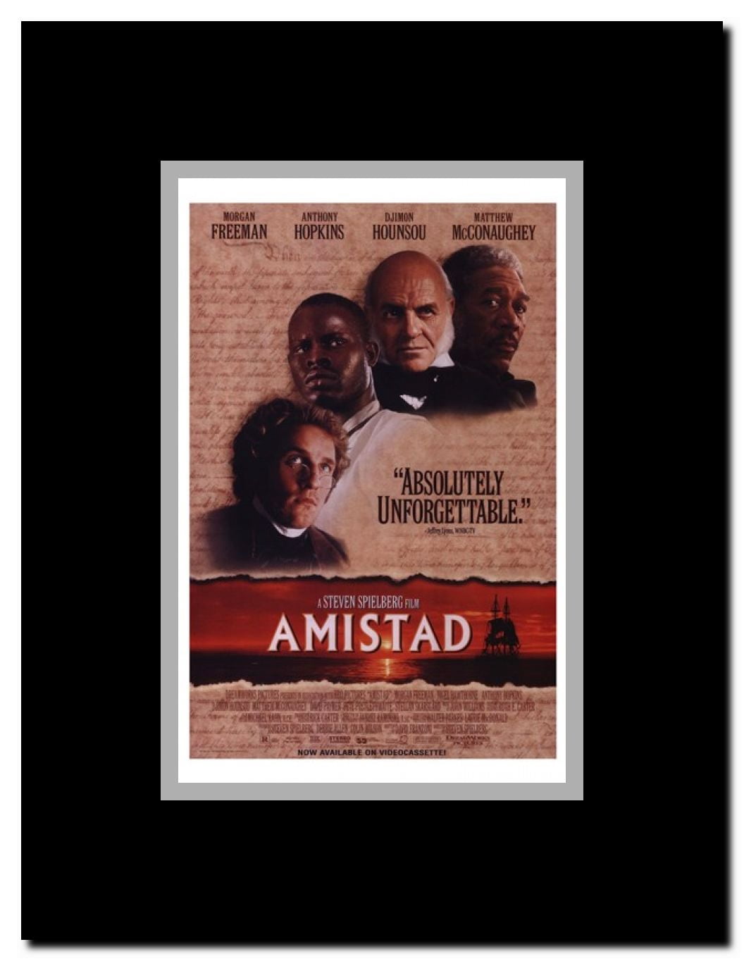 Amistad Framed Movie Poster