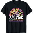 thumbnail image 1 of Amistad House Of Friendship Rainbow Hearts T-Shirt, 1 of 4