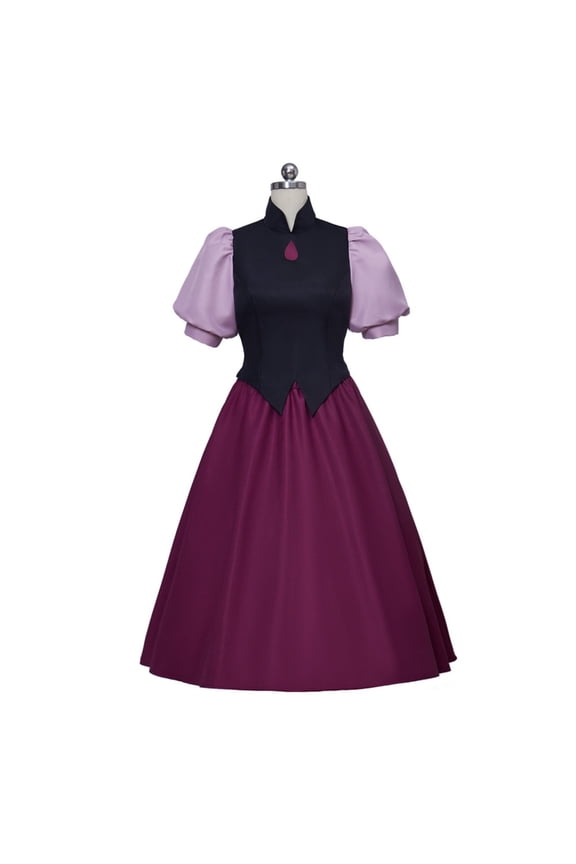 Royal Purple Fantasy Dress Costume for Women's Themed Parties