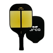 Amity Carbon Fiber Yellow Pickleball Paddle with Neoprene Cover, 7.6oz by ORCA