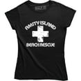 thumbnail image 1 of Amity Island Beach Rescue Funny Inspired Movie Hollywood Summer Womens T-Shirt, 1 of 4