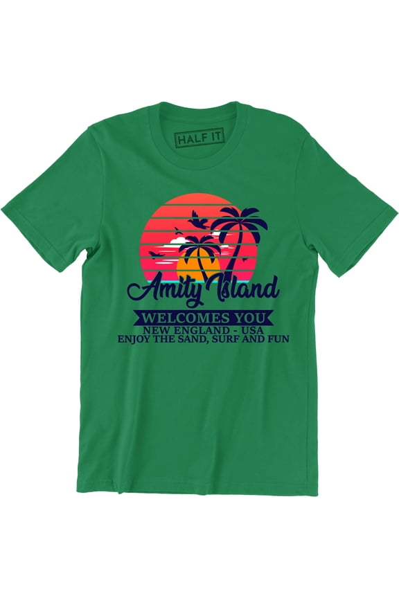 Amity Island - Welcome You Beach Summer Vacation Men's T-Shirt