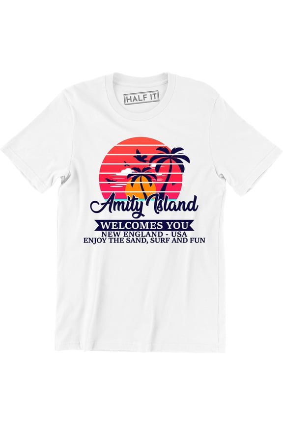 Amity Island - Welcome You Beach Summer Vacation Men's T-Shirt