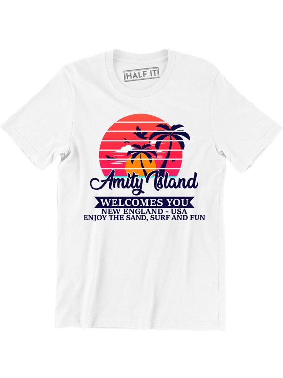 Amity Island - Welcome You Beach Summer Vacation Men's T-Shirt