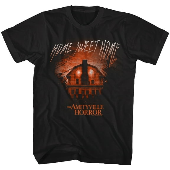 Amityville Horror Get Out Black Adult T-Shirt