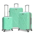 thumbnail image 1 of Amka 28” Unisex 3-Piece Hardside Expandable Spinner Luggage Set, Mint, 1 of 7