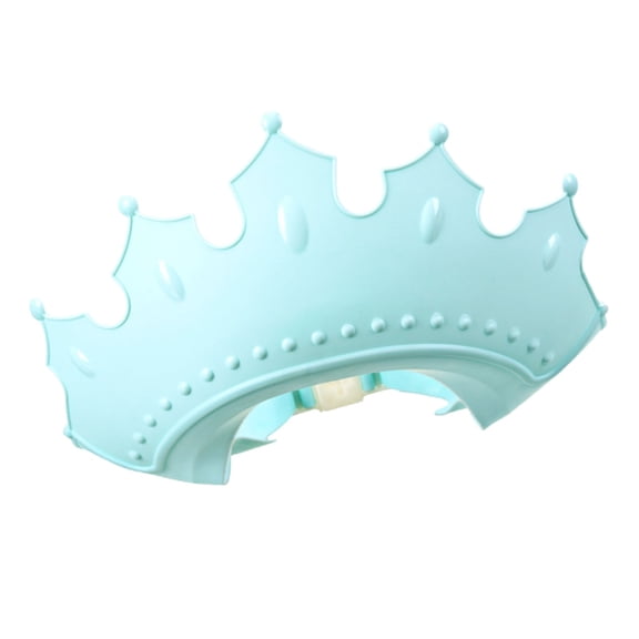 Amketima Shower Cap Ear Protection Baby Shampoo Cap Adjustable Soft TPE for 15-24 Inch Head Circumference for Bath Haircut