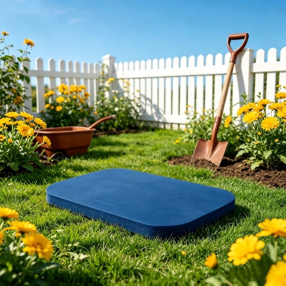 Amketima Thick Sponge Kneeling Pad Waterproof Garden Knee Cushion Non Slip Ergonomic Support Mat for Outdoor Gardening Yard Work Household Cleaning Bathing