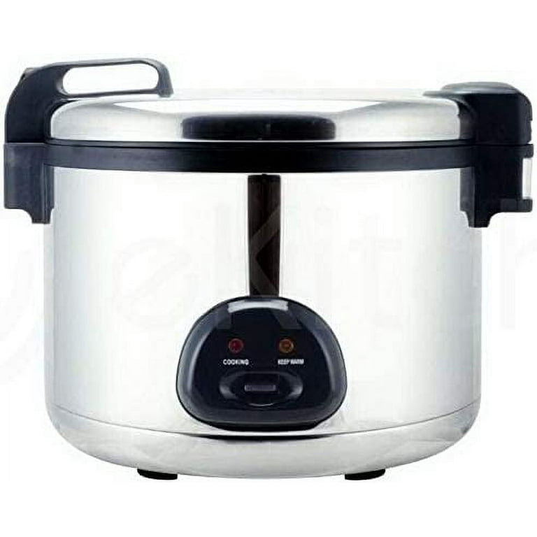 Amko 120 Volt Electric Rice Cooker Warmer 80 Bowls Walmart