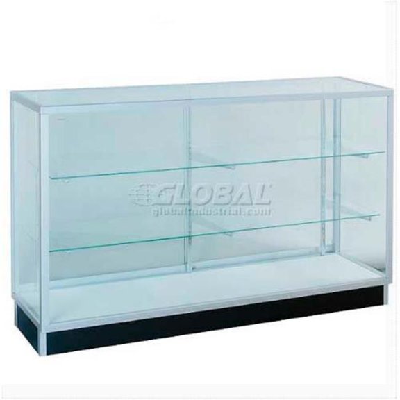 Amko Displays B1224058 4 ft. Extra Vision Showcase - Clear