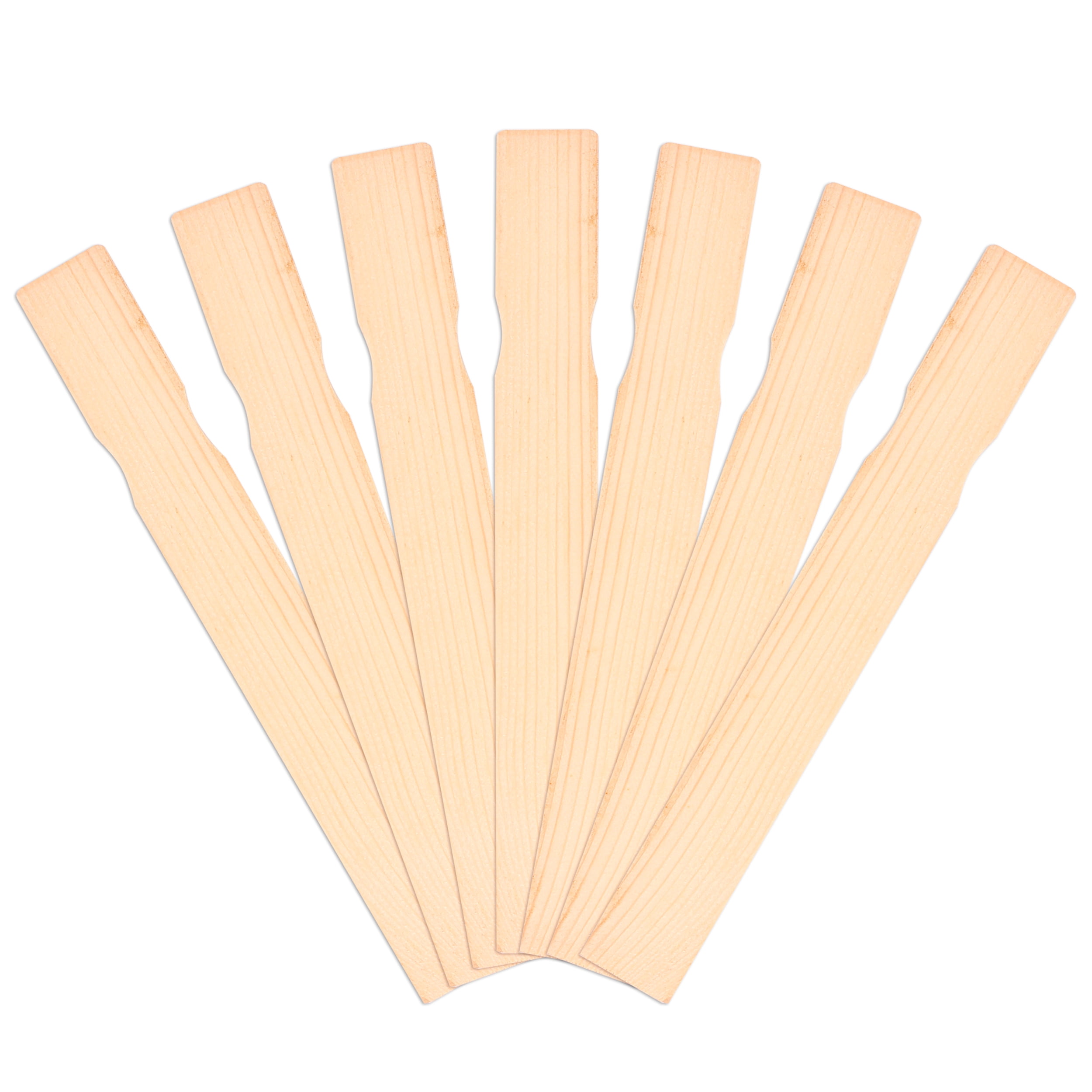 Amkoskr Paint Sticks,Wooden Paint Stir Sticks 10 inch,Paint Mix Sticks,Pack  of 100,Natural