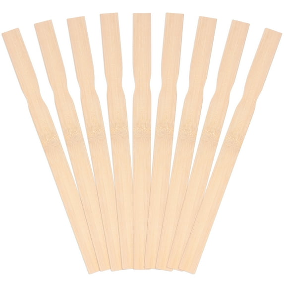 Amkoskr Paint Sticks,Wooden Paint Stir Sticks 14 inch,Paint Mix Sticks,Pack of 50,Natural