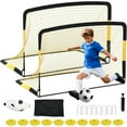 thumbnail image 1 of Amkui Soccer Goal Nets for Backyard,Training,Soccer Training Equipment Portable Net for Soccer/Football Practice,Metal Goal Post for Adults Kids,Easy Setup, 1 of 6